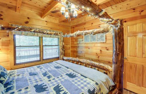 Sevierville Cabin with Wraparound Deck and Lake Access - Foto 14