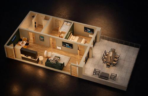 COSY TERRASSE 6 pers Ax Thermes Centre Parking - Foto 27