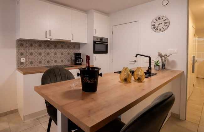 La Marée with parking & lateral seaview - Foto 18