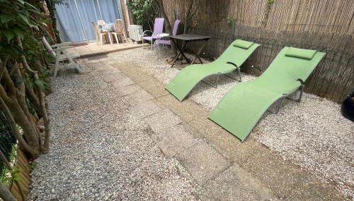 Charmant Studio - Foto 4, Garden, sunbed