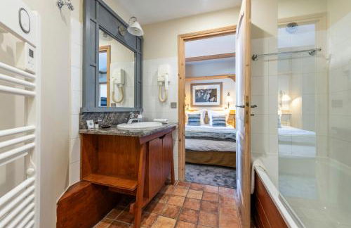 Appt rénové, 6 personnes Arc 1950 vue exceptionnelle MontBlanc, sauna, hammam, piscine int et ext - Photo 14