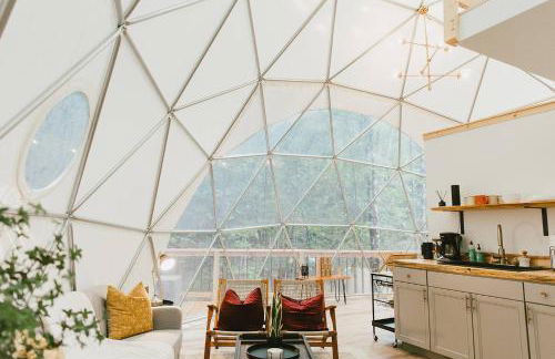 "Home Sweet Dome" MODERN TREEHOUSE STAY w/ Hot Tub - Foto 24