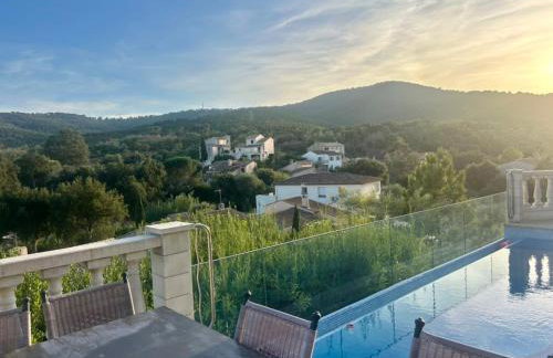 Villa soleil - Vue mer et montagne - Piscine privée, tennis, accès plage à pied - Foto 80