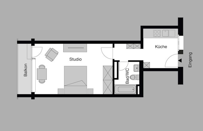 City Stay Apartments Forchstraße - Foto 43