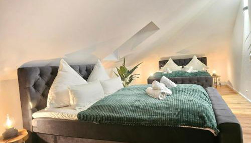 Design-Penthouse I 90qm I Europapark 20 min I Boxspring I Nespresso I Parkplatz - Foto 2, towels