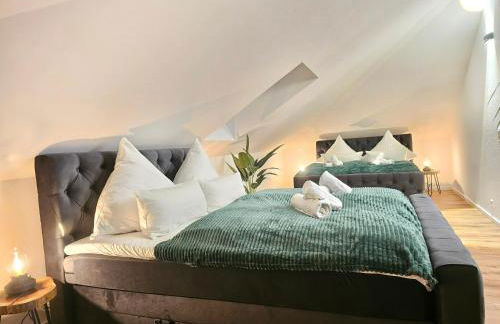 Design-Penthouse I 90qm I Europapark 20 min I Boxspring I Nespresso I Parkplatz - Foto 2