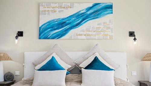 Villa La Genestière - Familienoase und Golfertraum mit Infinity-Pool und 180-Grad-Panoramablick bis zum Meer - Foto 5