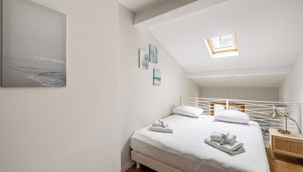 Bright Duplex - Cannes Center - Foto 4, Habitación