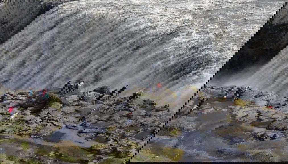 Marvel at one of Europe's most powerful waterfalls