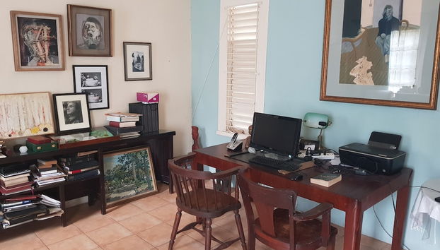 Business center in camera