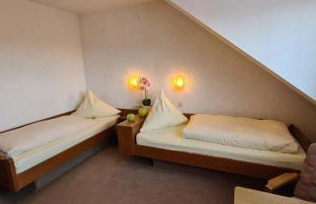 Doppelzimmer Bergblick mit 2 Einzelbetten - Pension Hauber - Foto 2