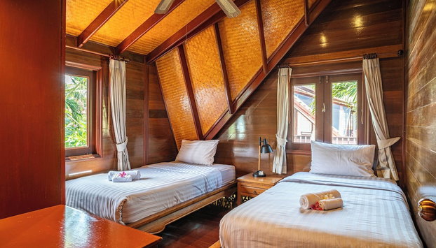 Tropical Beachfront 4 Bdr Villa - KBR24 - Foto 5, Habitación