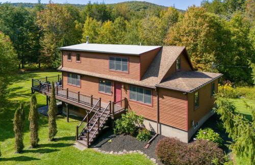 New! 3BR Contemporary Log Home in Catskill Mtns - Foto 26