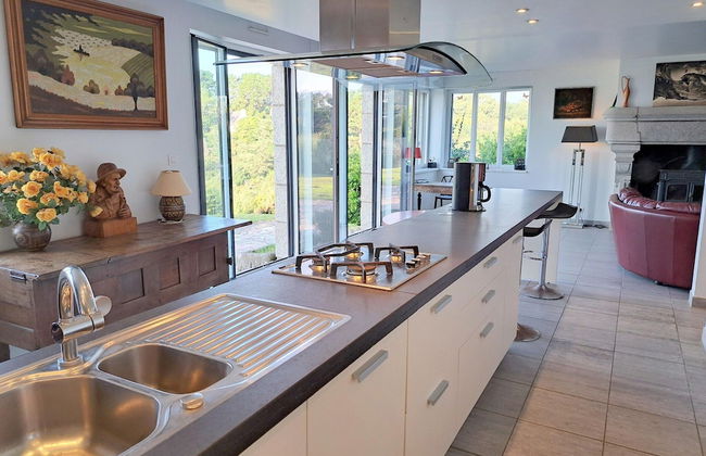 Panoramic sea and Beach View Facing South, Nevez - Photo 8