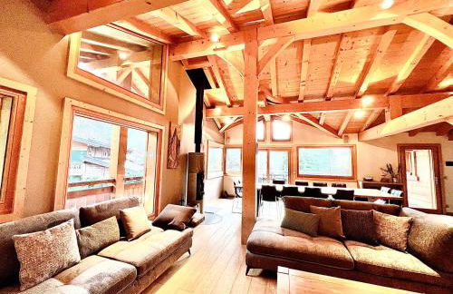 Chalet Isabelle Mountain lodge 5 star 5 bedroom en suite sauna jacuzzi - Photo 8