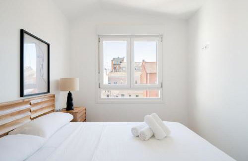 Atico con terraza para 6 personas en madrid rio de alquiler temporal - Foto 14