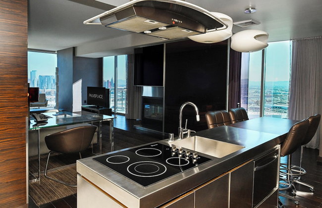 Strip View Luxury Studio No Resort Fee Palms Place - Foto 23
