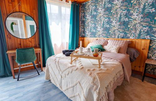 La Rosée - Studio Cosy à 50m des Thermes - Vue jardin, Wifi, Smart TV - Foto 3