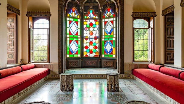 Salones del palacio de Beit Ed Dine