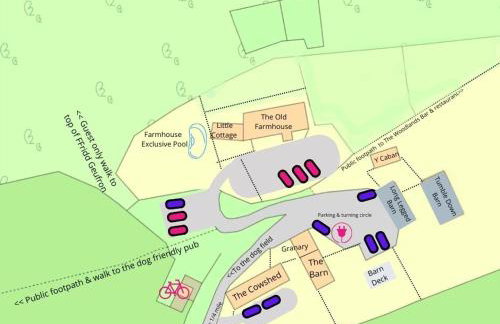 Farmhouse with Log Fire & On-Site Dog Field - Foto 66