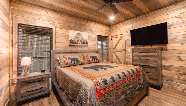 The Gathering Place 3 Bedroom Cabin by RedAwning - Foto 5, Quarto