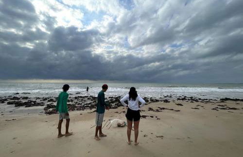 Casa de frente para o mar, pé na areia! - Foto 73