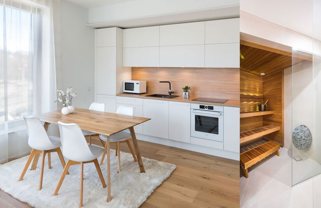 Tallinn Luxury Apartments with sauna and old town view - Foto 9