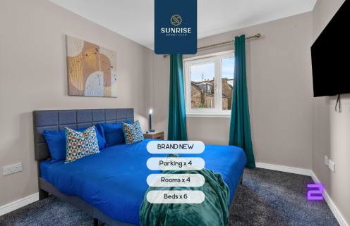 L2 - INVOICE and REDUCED PRICE only via SUNRISE SHORT LETS DUNDEE, Stunning 4 Bed House with 6 Beds and 3 bathrooms, TVs in each room, Free Parking, Fully Equipped, Local Amenities, Easy Ring Road Access, Special Rates and ONLY 9 Mins to STANNERGATE Ports - Foto 29