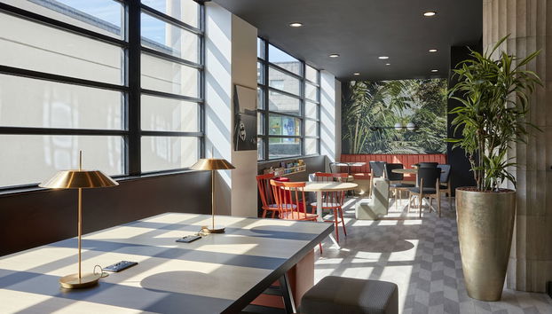 Sala de estar do lobby