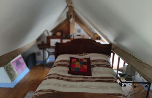 La Maison Bleue de Husseau Ancienne ferme semi-troglodytique 18e siècle - Foto 26