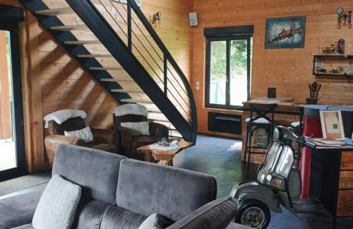 Chalet Bois le Havre du sotrè Gérardmer Sauna panoramique jacuzzi 14 personnes et 1 bébé - Photo 29