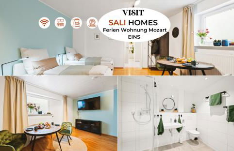 1BR 2Beds - kleiner privater Innenhof- Barrierefrei! -frisch saniert - Mozart EINS - Foto 1