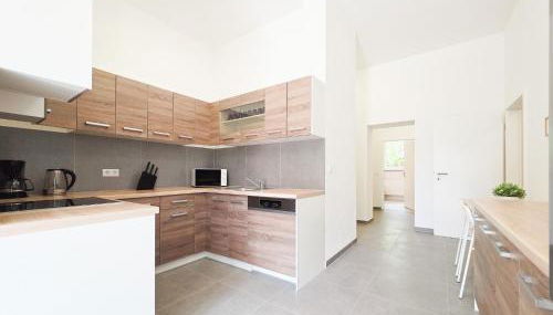 Tolstov Apartments - 3 Room Apartment - Kitchen - Dining Room - Terrace - 25 min to Messe DUS - Foto 3, stove, dishwasher