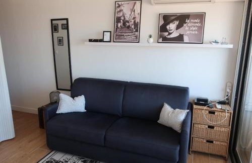 Studio Valras vue Port et Mer, Wi-Fi gratuit, Parking box fermés avec vélos inclus - Foto 12