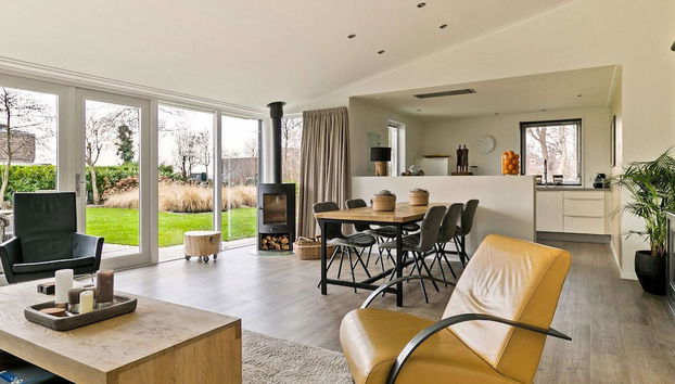 Villa Near Veerse Meer With Garden Views - Foto 4, Sala de estar