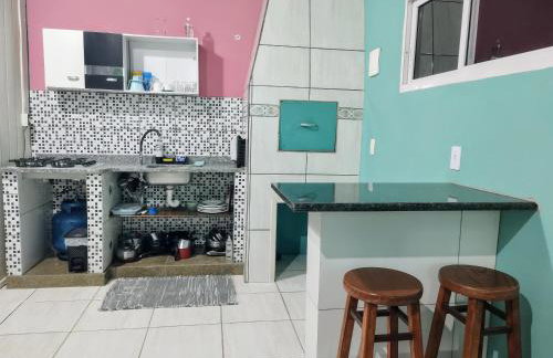 Apto com churrasqueira 500m do mar com vista da salaSacada para horizonte - Foto 6