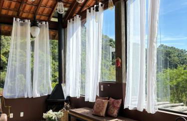 Chalé na montanha com vista e lareira Mantiqueira - Foto 37