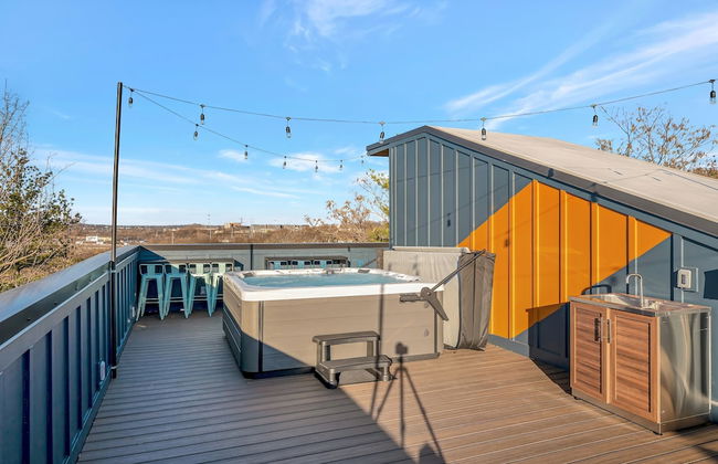 Twin Homes Hot Tub Rooftop Game Zone at Nashville - Foto 34