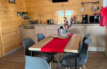 Borowikowe Zacisze drewniane domy z kominkami - Foto 63