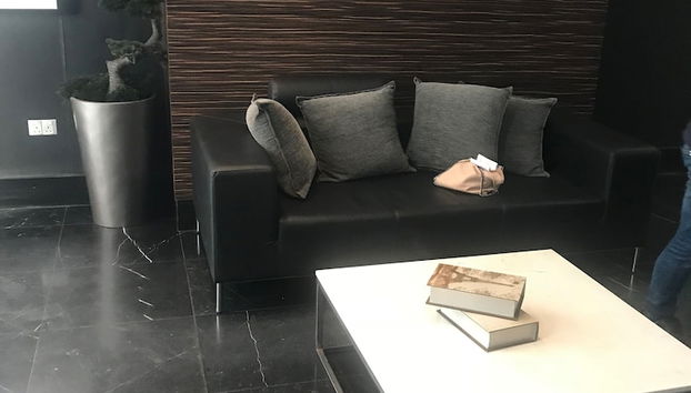 Zona de estar del vestíbulo