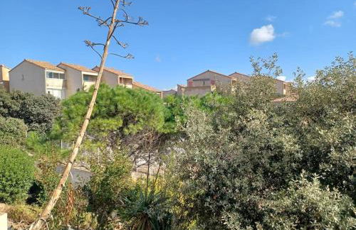 Plain-pied, terrasse, piscine, pleine vue mer, plage à 6' à pied, parking, wifi - Foto 44