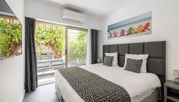 Standing Flat 3P, 2 min From the Croisette - Foto 3, Habitación