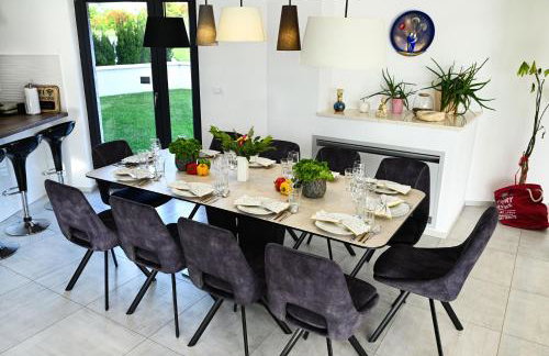 Villa EmMa Istria in Central Istria with sea view, pool heating and underfloor heating - Foto 12