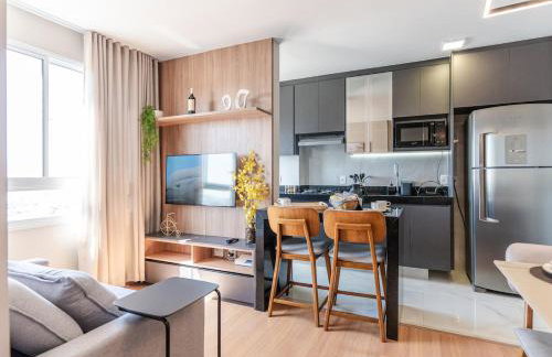 Apartamento sofisticado c vaga e vista Arena MRV - Foto 10