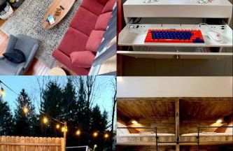 Pocono Chalet,Hot Tub,Arcade,Fireplace, Lake,Pool, Pet friendly, near Jim Thorpe No extra fees to use amenities - Foto 46