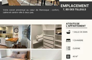 Le Nid Provençal - Parking Inclus - Foto 1