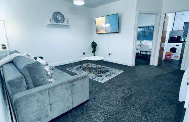 SwankyApartmentDudleyNearM6 - Foto 1
