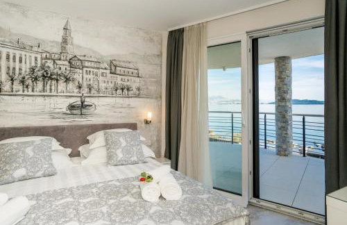 Luxury Beachfront Villa Sea Queen - Kastela - Foto 40