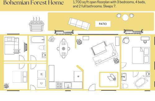 Saltwater Hot Tub, Forest Retreat, Minutes to Town - Foto 44