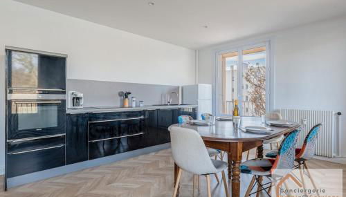 Agréable T3 avec Balcon et Parking Inclus - Foto 4, stove, dishwasher